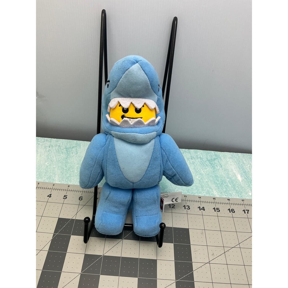 LEGO Shark Suit Guy Plush 12 Inch Minifigure Series 15 Blue Shark Costume Toy